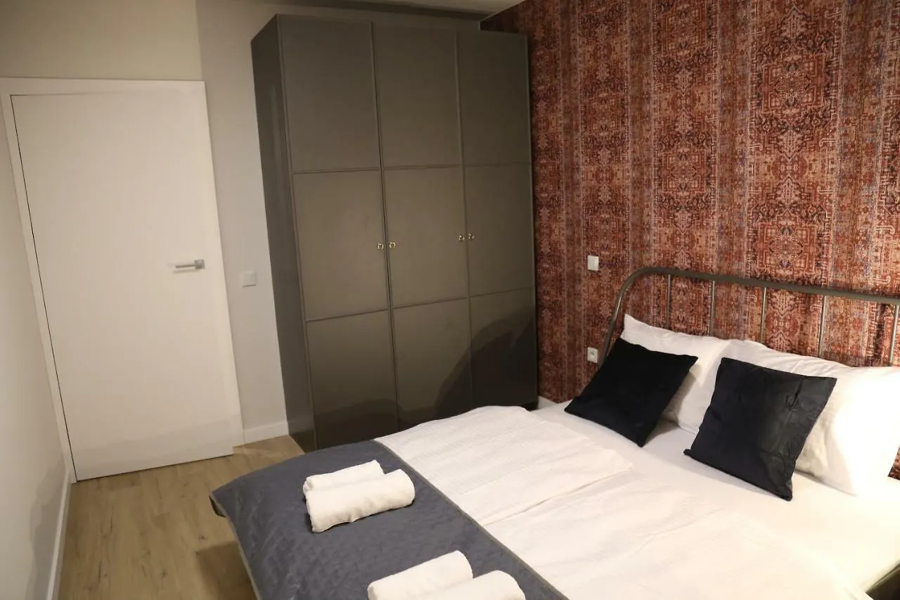 Concept Red Apartment Krakow Poland